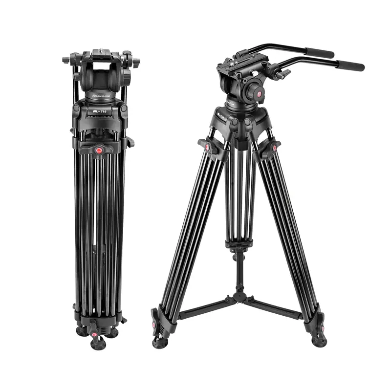 70.9 inch Video Tripod with 75mm Bowl Fluid Head K13