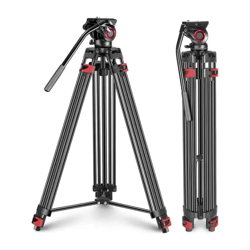 Aluminum Live Streaming Photographic Camera Tripod Stand (1)