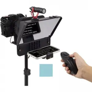 MagicLine 10 Inch Phone DSLR Camera Recording Teleprompter