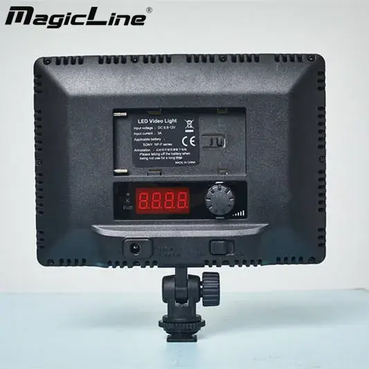 MagicLine Small led light battery powered photography video camera light