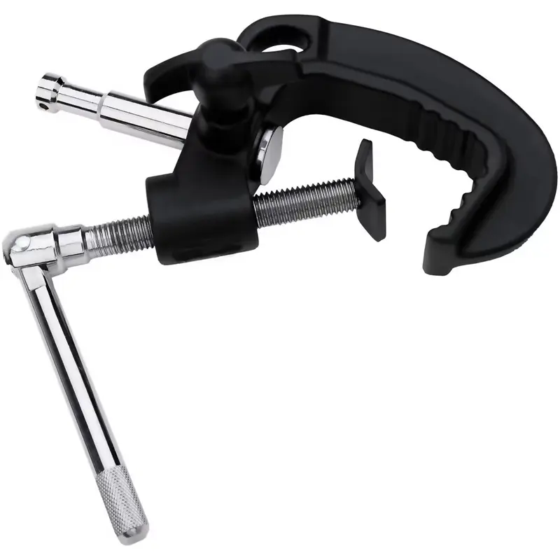 MagicLine Junior Pipe Clamp with Baby Pin TV Junior C-Clamp with Tommy Bar and Pad (C65)