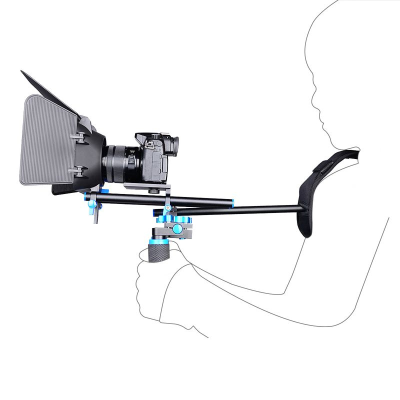 MagicLine DSLR Shoulder Mount Rig with Matte Box03