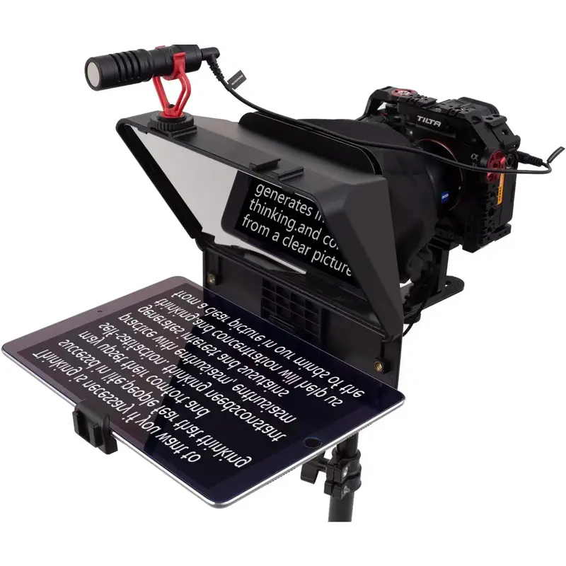 MagicLine 10 Inch Phone DSLR Camera Recording Teleprompter