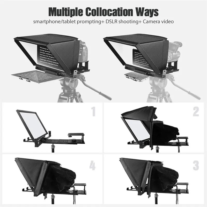 MagicLine All Metal Construction 12 Inches Teleprompter