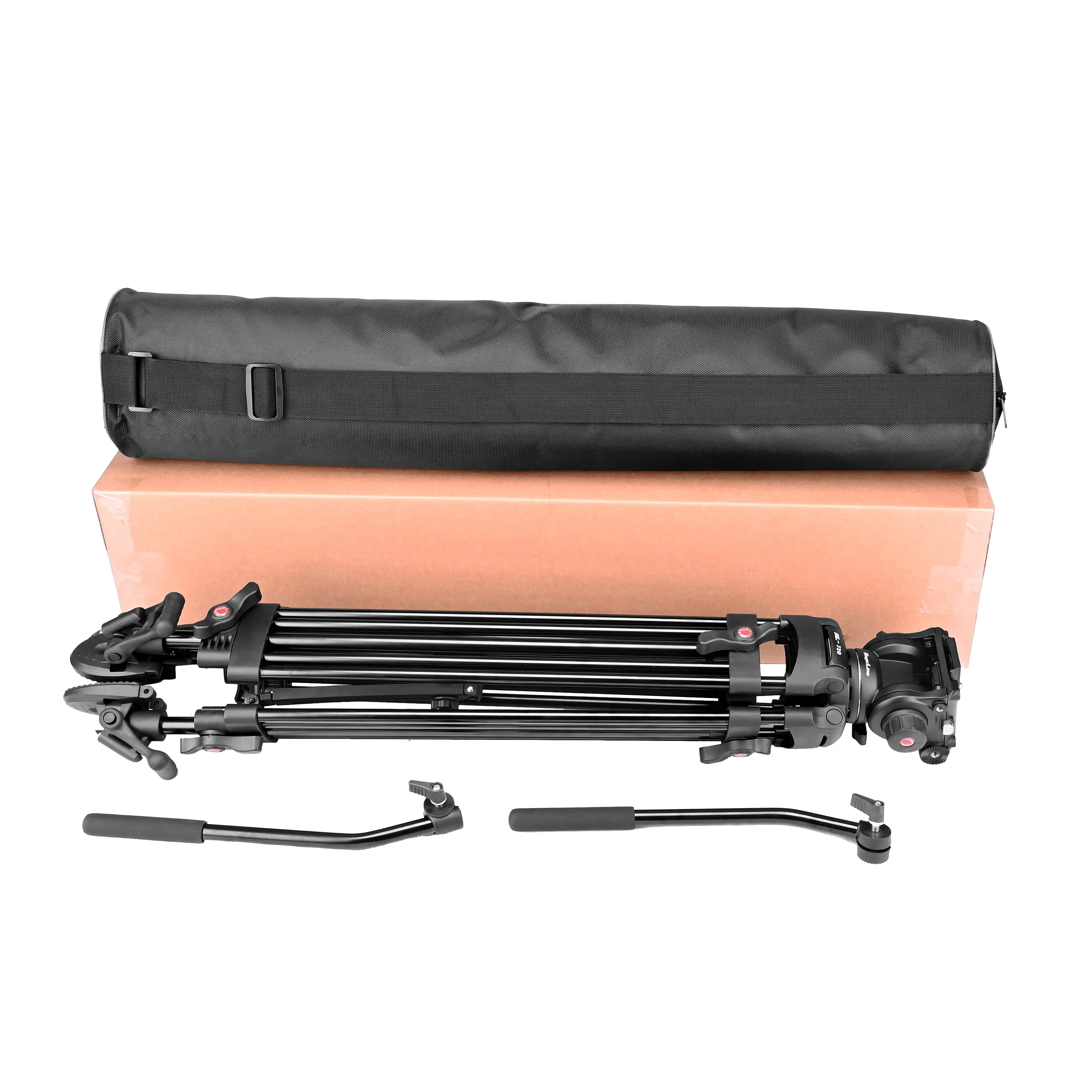 65.7 inch Heavy Duty Rubber Feet Video Camera Tripod