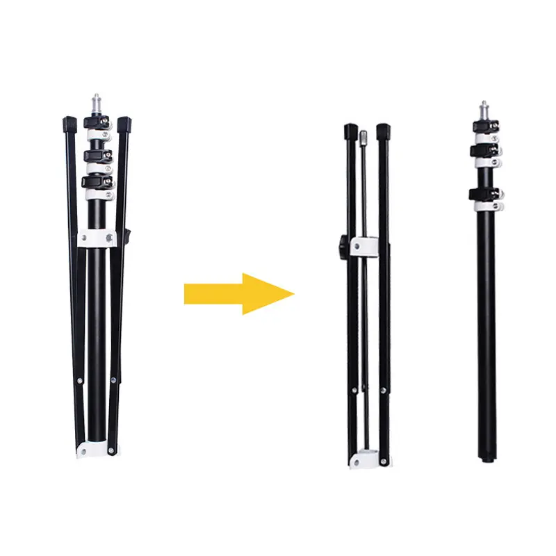 MagicLine Reversible Light Stand with Detachable Center Column (4-section center column)