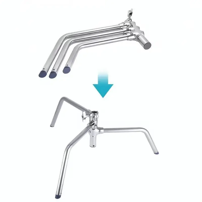 MagicLine Studio Heavy Duty Stainless Steel Light C Stand