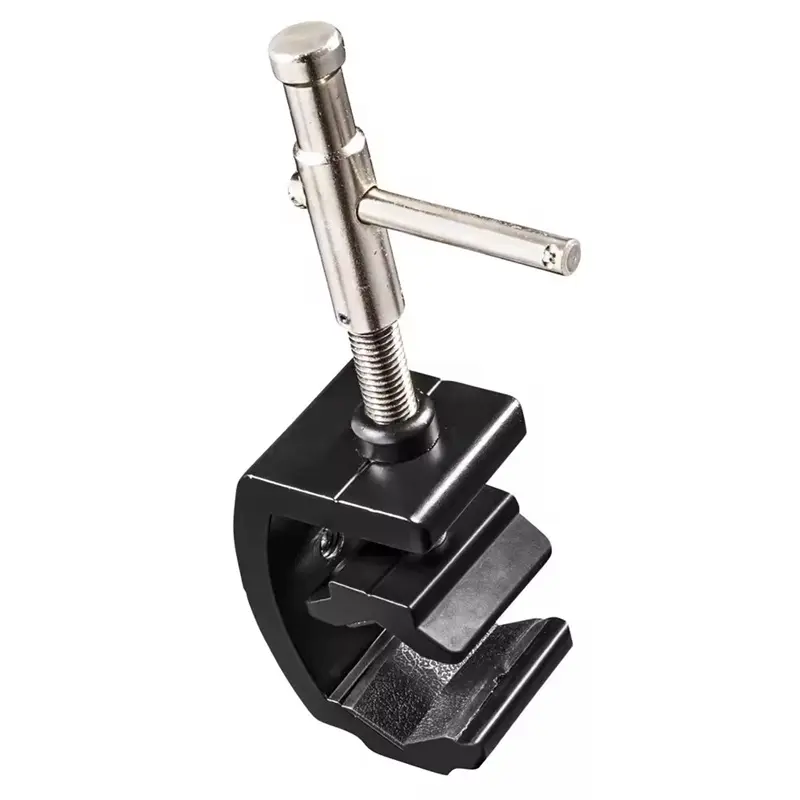 MagicLine Pipe Clamp with 5/8 Pin Pole Clamp Studio Screw Terminal Heavy Duty (SP)