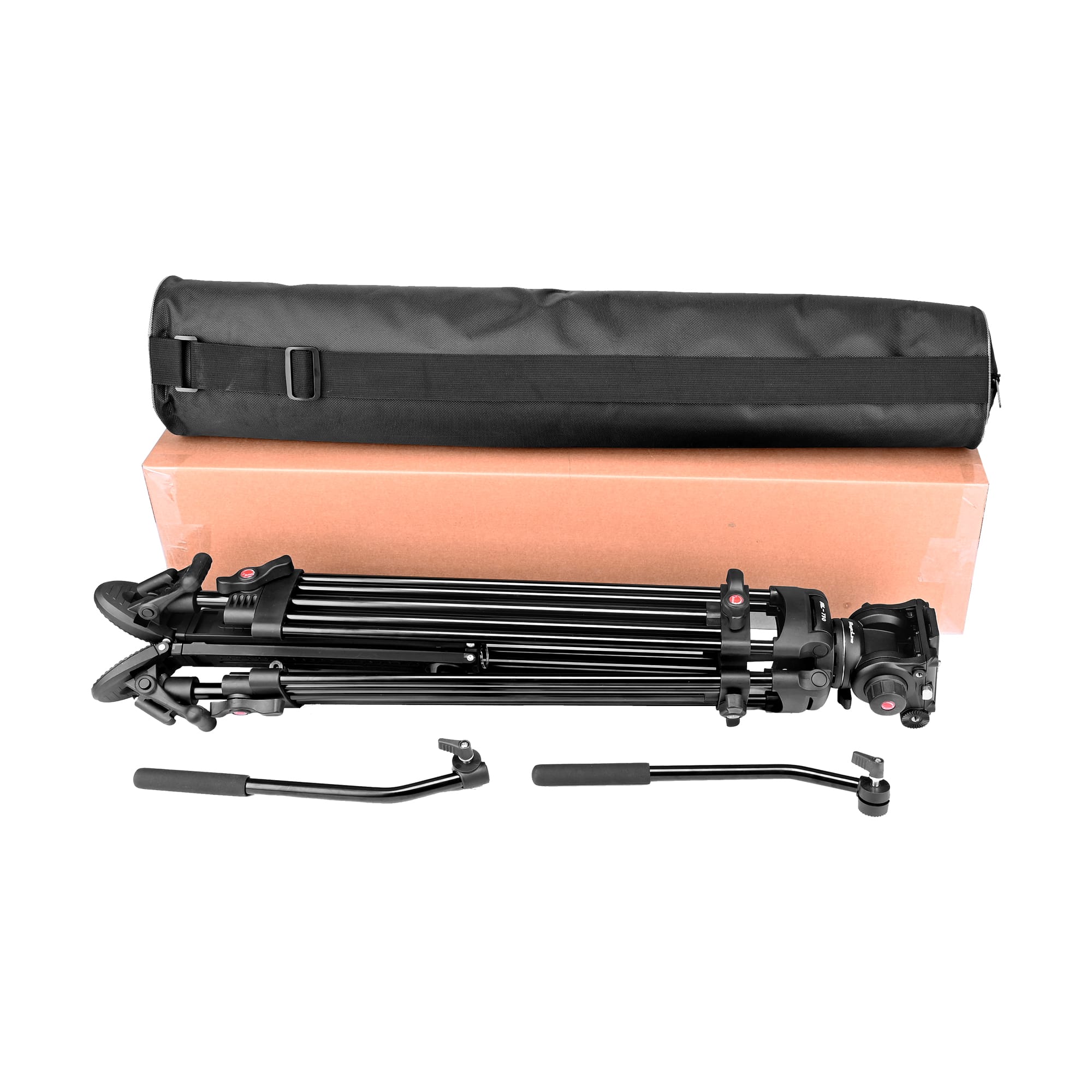 68.7 inch Heavy Duty Camcorder Tripod With Ground Spreader