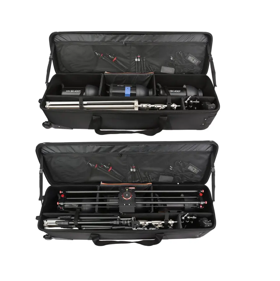 Rolling Camera Case Bag 52″ x15”x13”