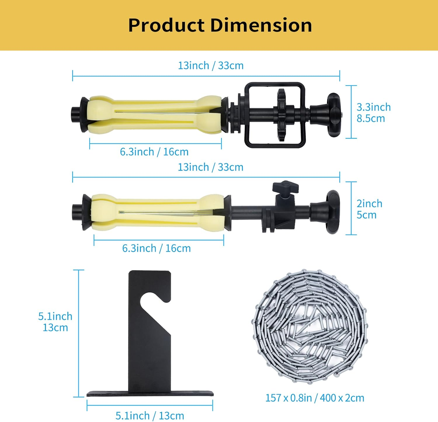 MagicLine  Single Roller Wall Mounting Manual Background Support System