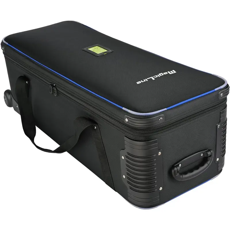 MagicLine 39″/100cm Rolling Camera Case Bag  (Blue Fashion)
