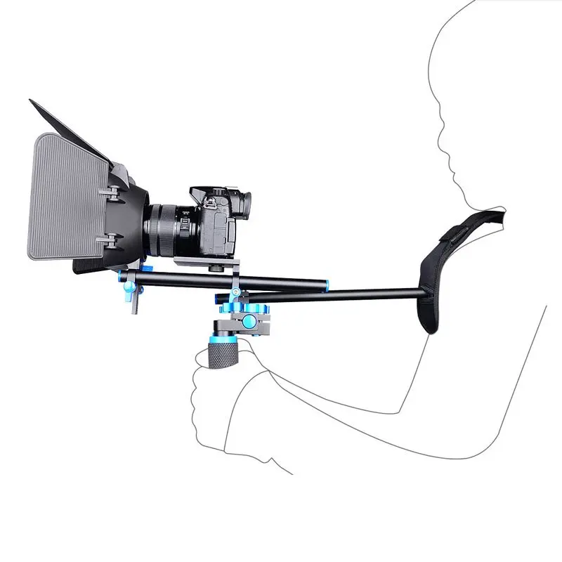 MagicLine DSLR Shoulder Mount Rig with Matte Box
