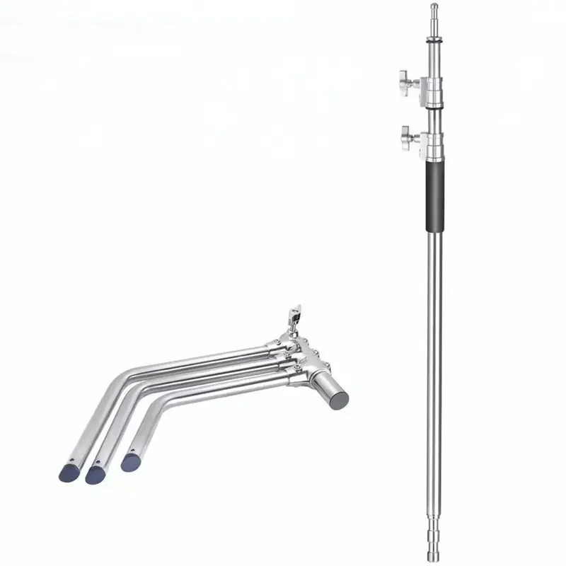 MagicLine Studio Heavy Duty Stainless Steel Light C Stand