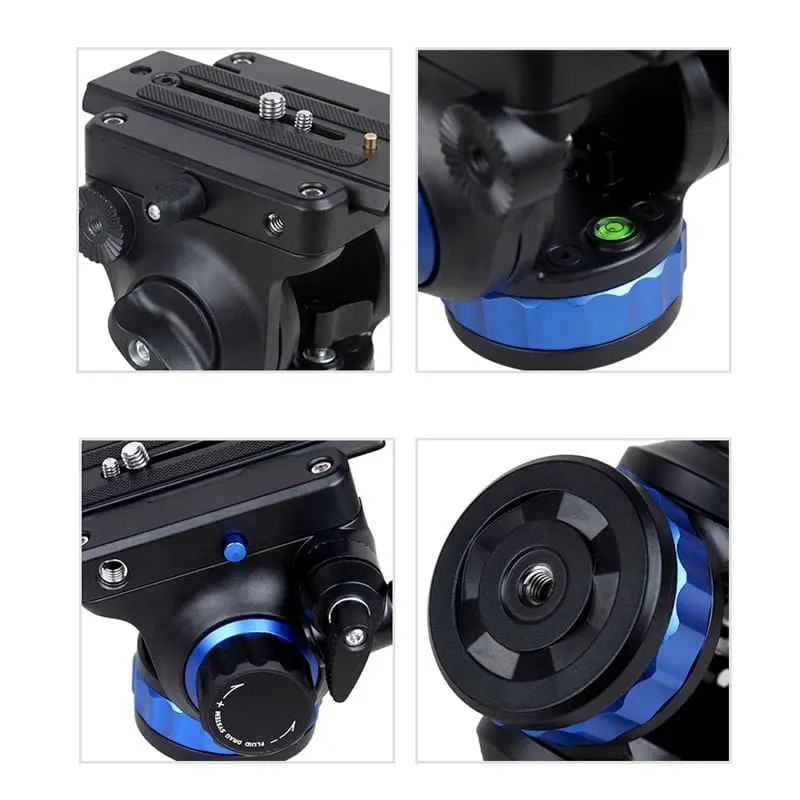 Professional Video Fluid Pan Head (75mm)