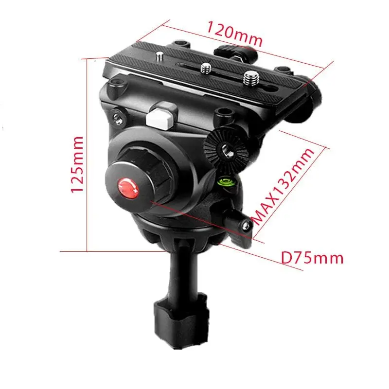Professional 75mm Video Ball Head