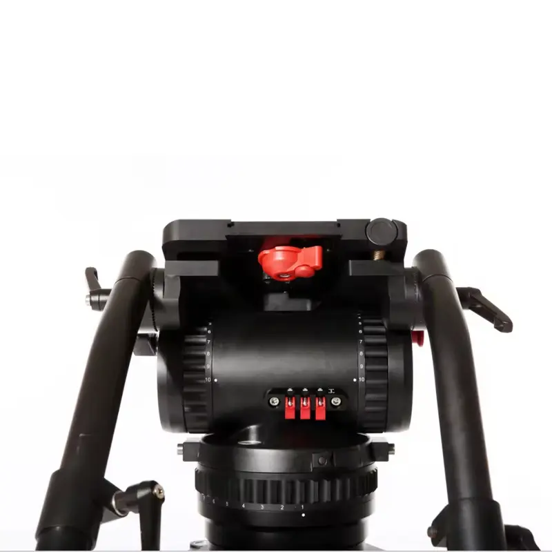 V60 Studio Cine Video TV Tripod System 4-Bolt Flat Base