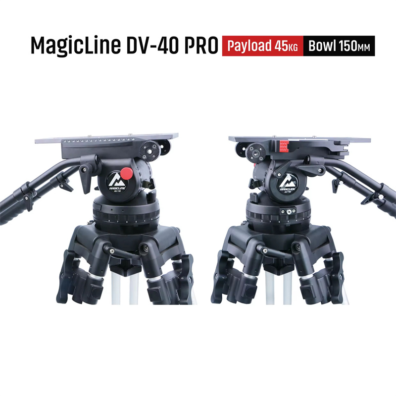 Broadcast Heavy Duty Cine Tripod System 150mm Bowl