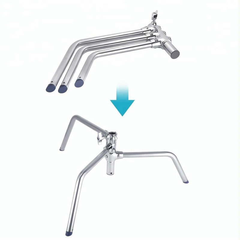 MagicLine Stainless Steel C Light Stand (194CM )03