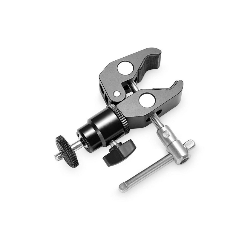 MagicLine Super Clamp Mount with 1 4 Screw Ball H03
