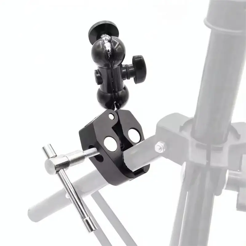 MagicLine Multi-Functional Crab-Shaped Clamp with Ballhead Magic Arm