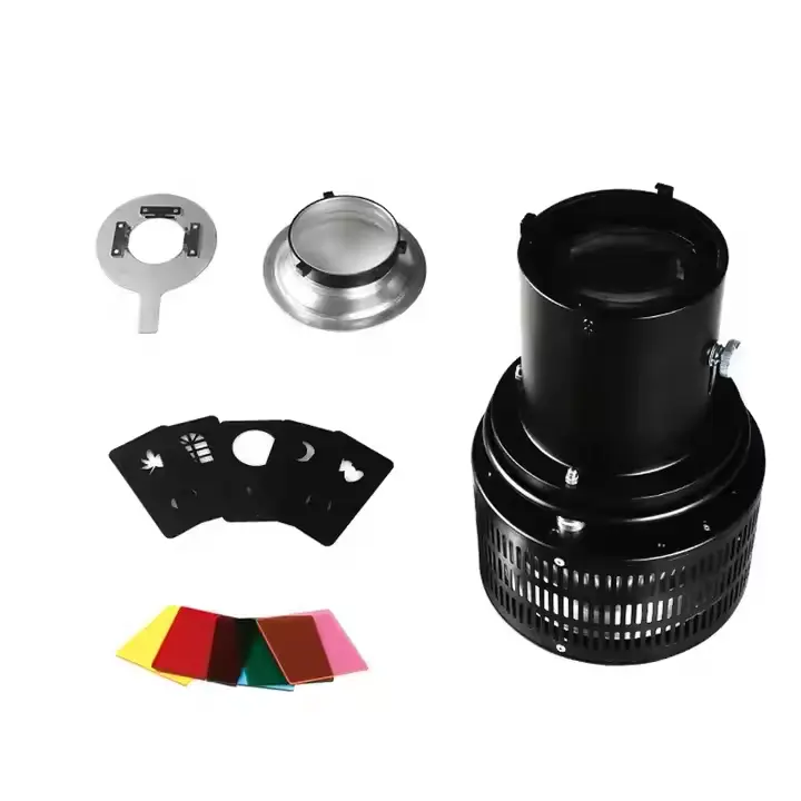 MagicLine Aluminium Studio Conical Spot Snoot with Bowens Mount Optical Focalize Condenser Flash Concentrator 