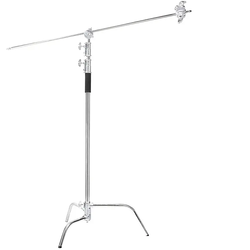 MagicLine 325CM Stainless Steel C Stand with Boom 01