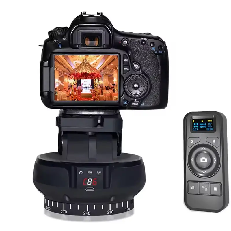 MagicLine-Motorized-Rotating-Panoramic-Head-Remote-Control-Pan-Tilt-Head1