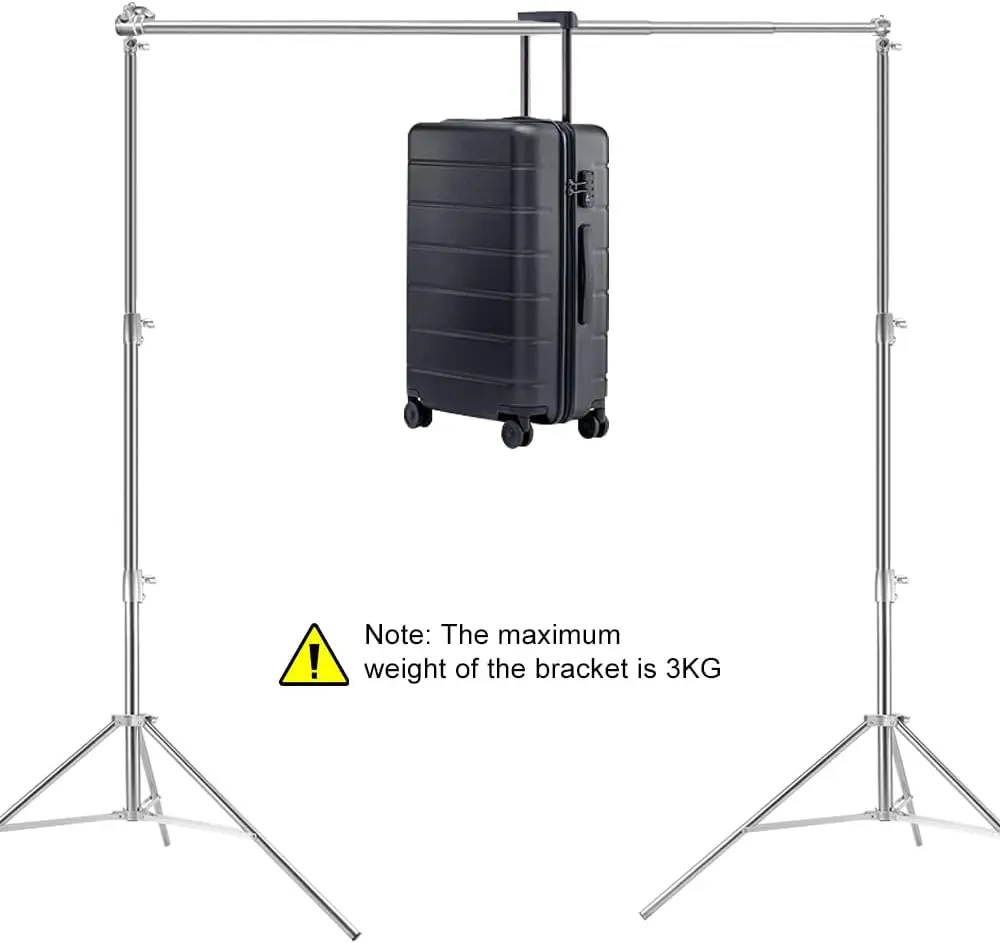 MagicLine Stainless Steel Backdrop Stand 9.5ftx10ft Photo Stand