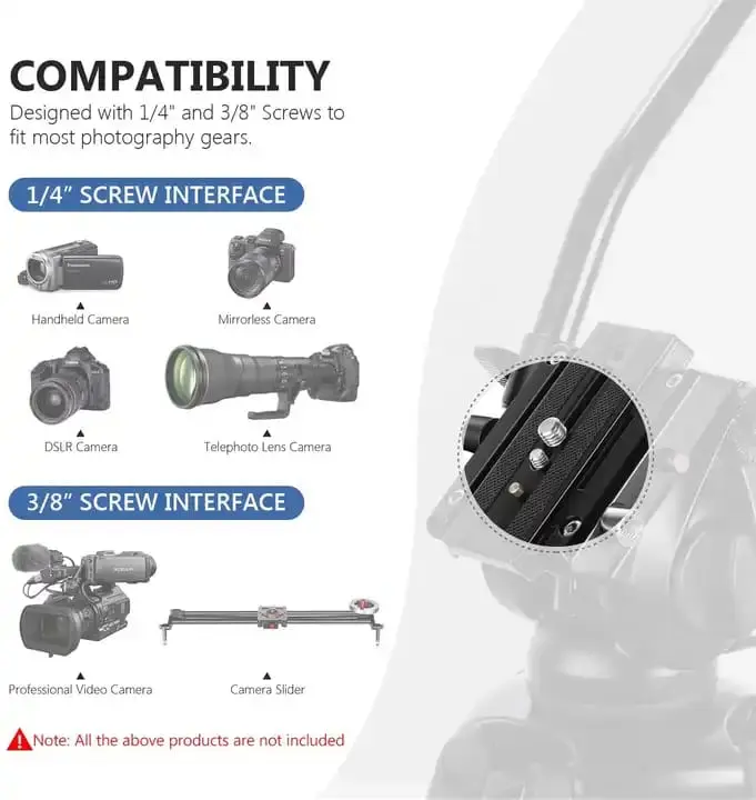 Aluminum Live Streaming Photographic Camera Tripod Stand