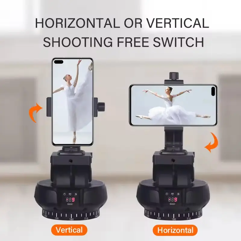 MagicLine 2-axis AI Smart Face Tracking 360 Degree Panoramic Head
