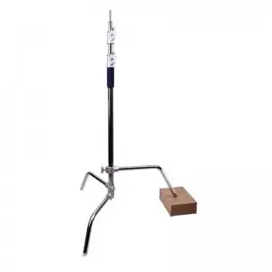 MagicLine MultiFlex Sliding Leg Stainless Steel C Light Stand 325CM