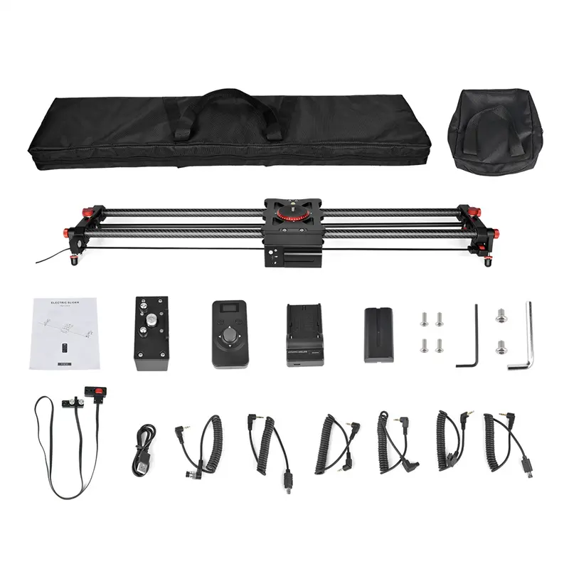 MagicLine Electric Slider Camera Slider Carbon Fiber Stabilizer Rail 60cm-100cm