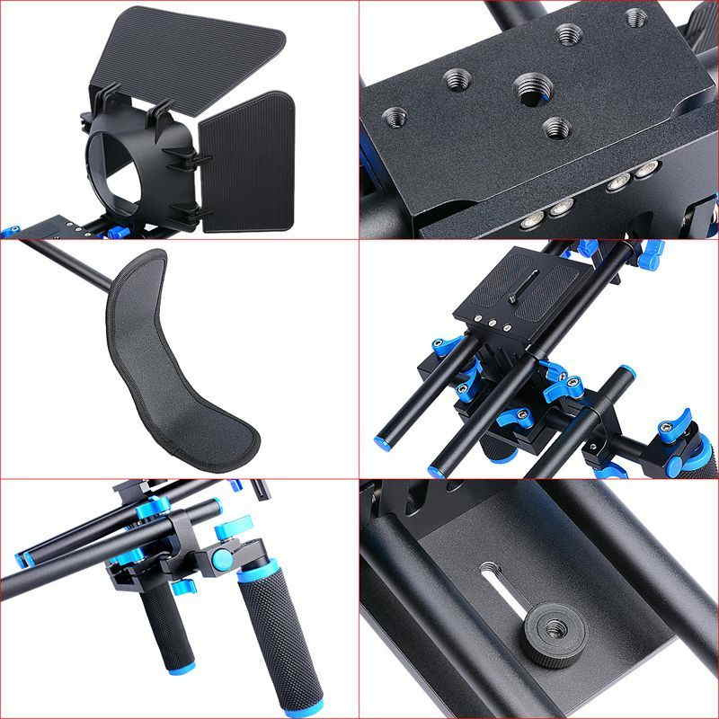MagicLine DSLR Shoulder Mount Rig with Matte Box06