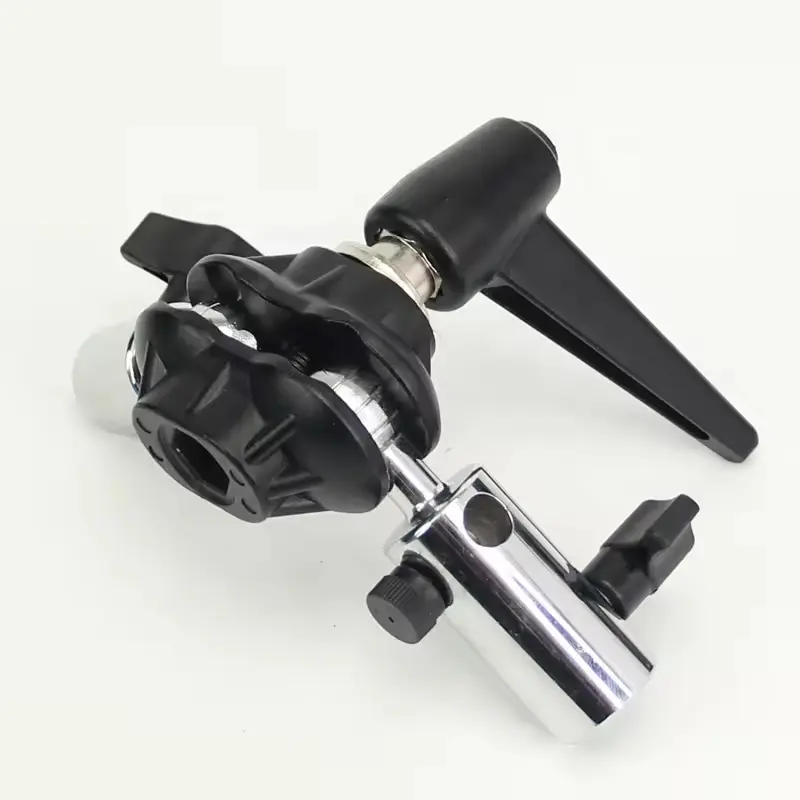 MagicLine Double Ball Joint Head Adapter with Dual 5/8in (16mm) Receiver Tilting Bracket