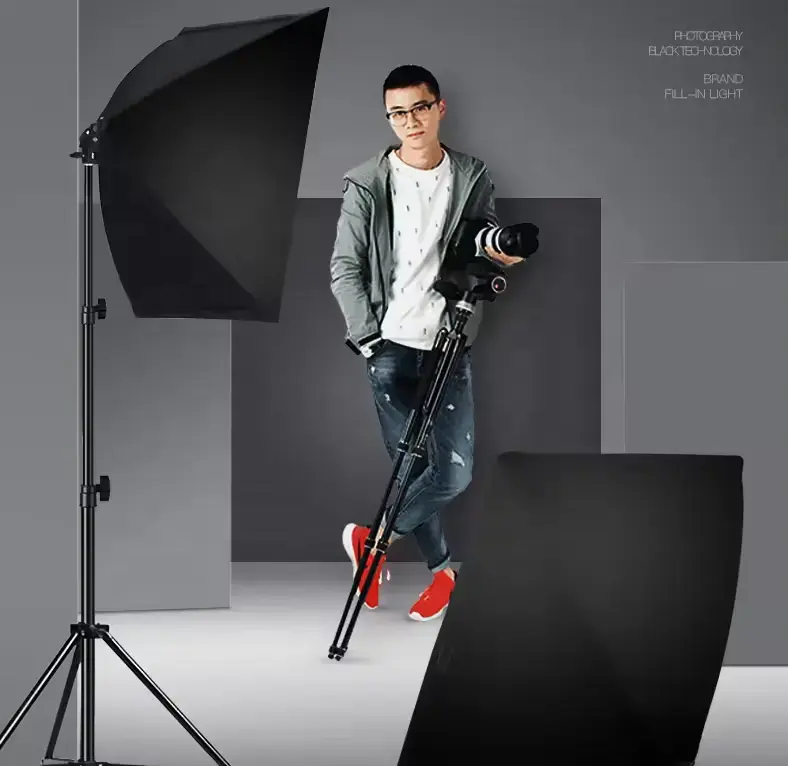 MagicLine Softbox 50*70cm Studio Video Light Kit