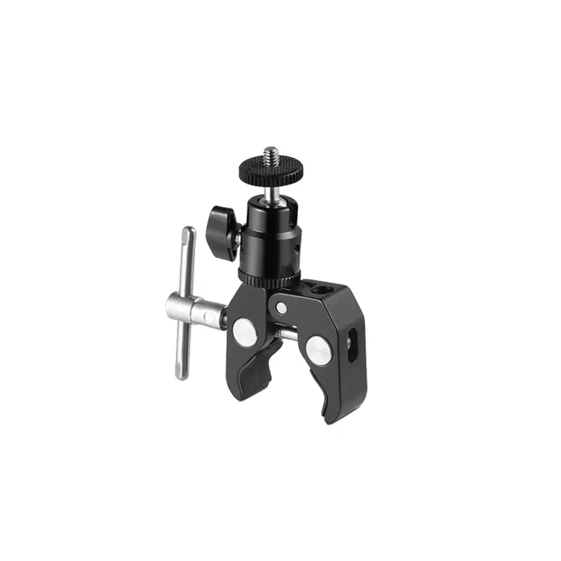 MagicLine Super Clamp Mount with 1 4  Screw Ball H01