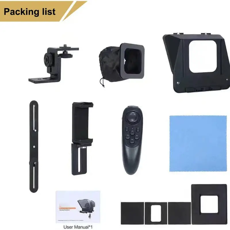 MagicLine 10 Inch Phone DSLR Camera Recording Teleprompter