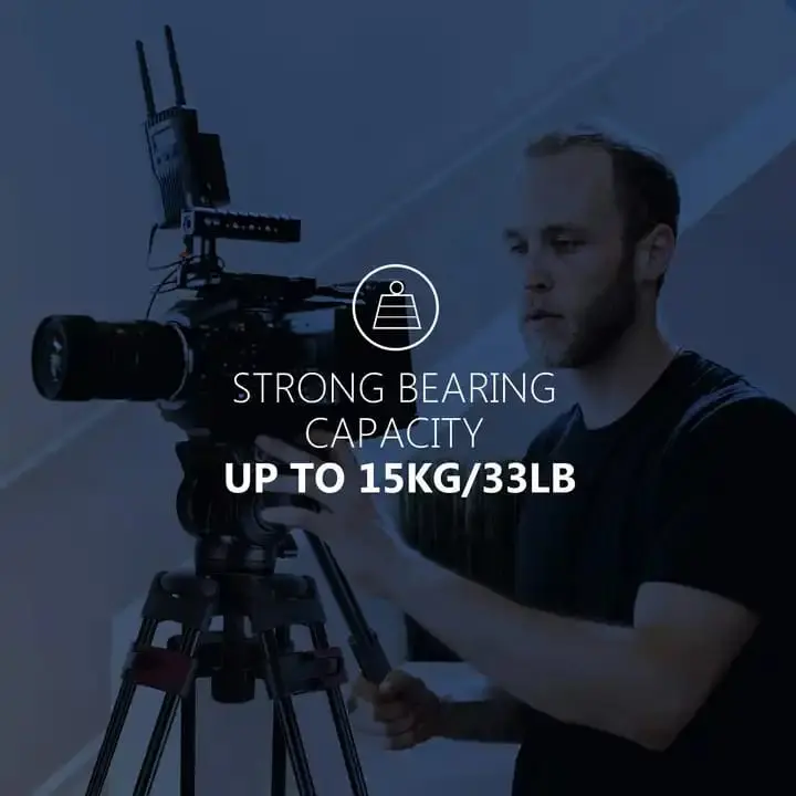 Aluminum Live Streaming Photographic Camera Tripod Stand