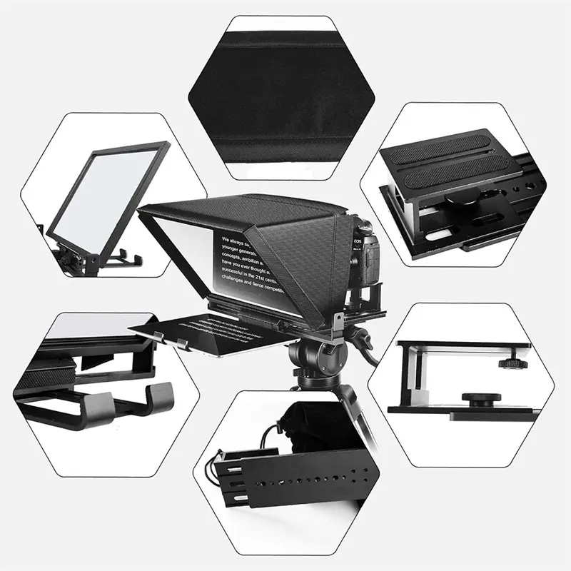 MagicLine All Metal Construction 12 Inches Teleprompter