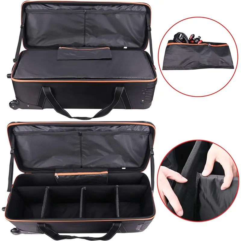 MagicLine Studio Trolley Case 39.4″x14.6″x13″ with Wheels (Handle Upgraded)