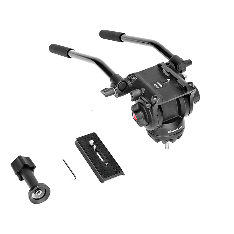 Professional 75mm Video Ball Head detail (2)