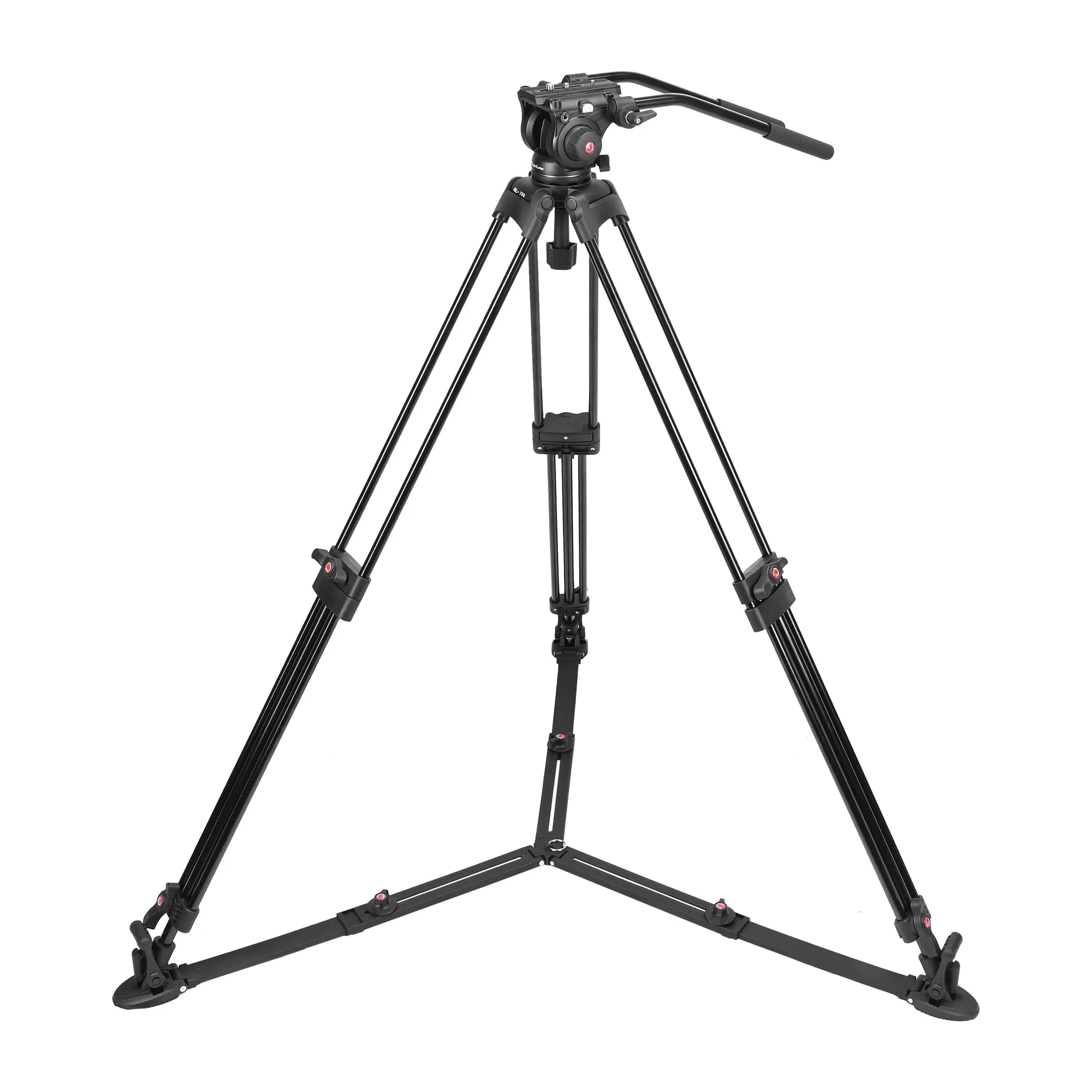 68.7 inch Heavy Duty Camcorder Tripod With Ground Spreader