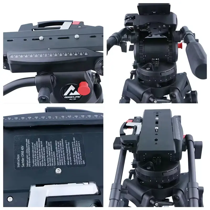 Broadcast Heavy Duty Cine Tripod System 150mm Bowl