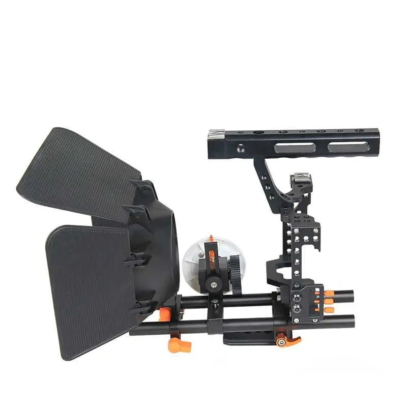 MagicLine Professional DSLR Camera Cage With Follow Focus & Matte Box