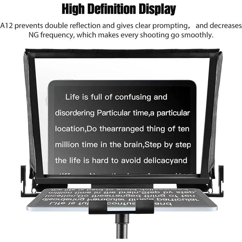 MagicLine All Metal Construction 12 Inches Teleprompter